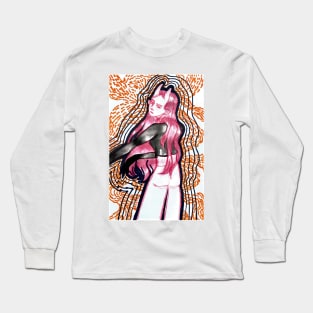 Psychedelic Devil Long Sleeve T-Shirt